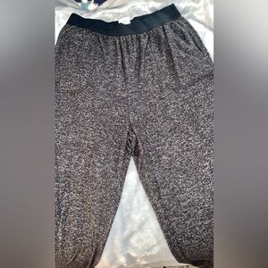 Black and gray sweats medium never worn